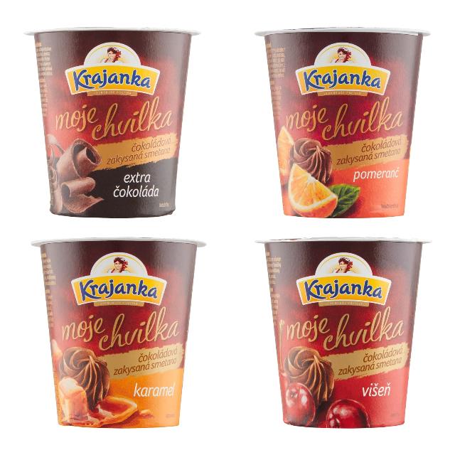 Krajanka Zakysaná smetana čokoládová (mix příchutí