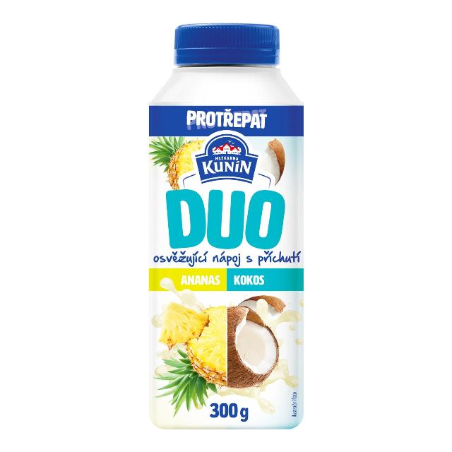 Kunín Duo nápoj příchuť ananas kokos