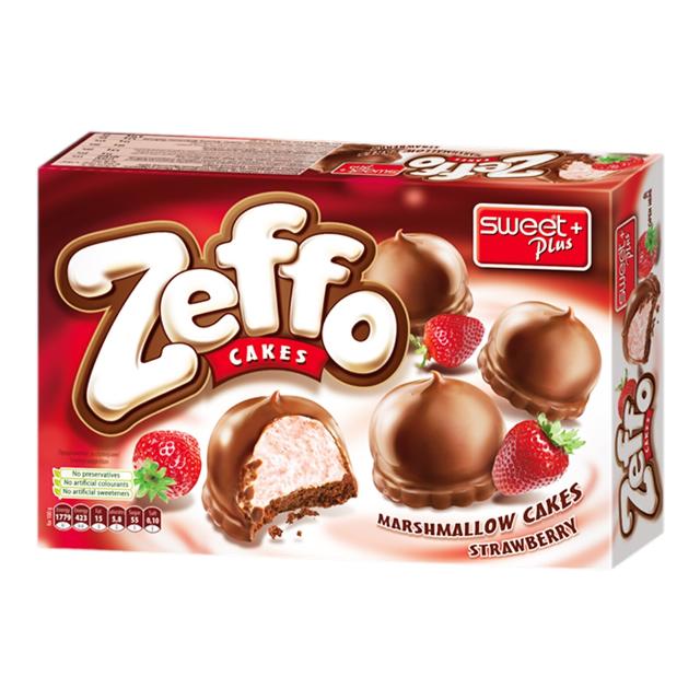 Zeffo Cakes s jahodovou příchutí