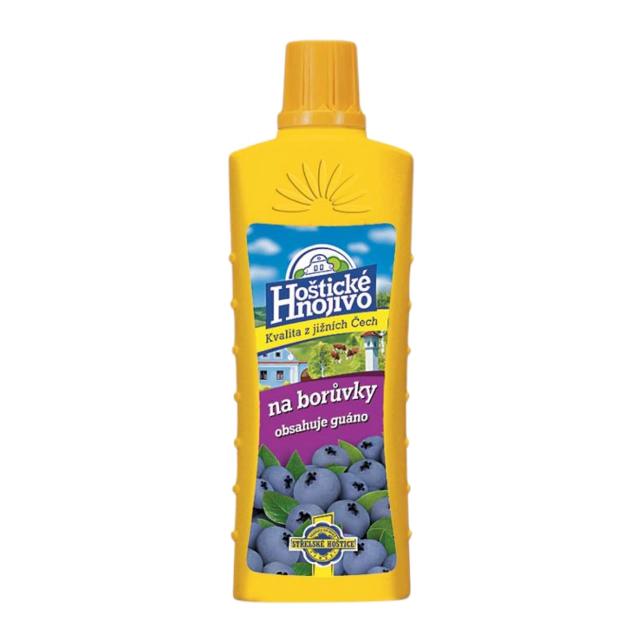 Hoštické hnojivo na borůvky