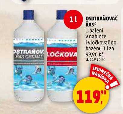 OSDTRAŇOVAČ ŘAS, 1 balení 