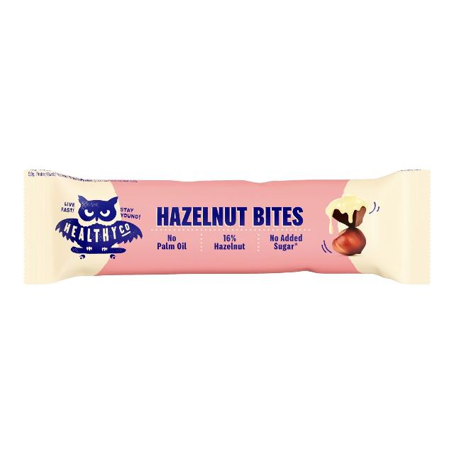 HealthyCo Hazelnut Bites mléčná čokoláda