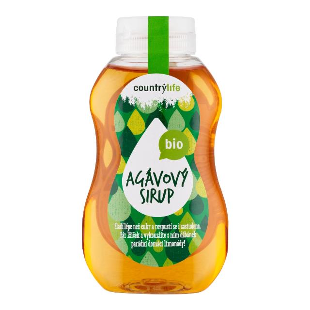 Country Life Bio Sirup agávový