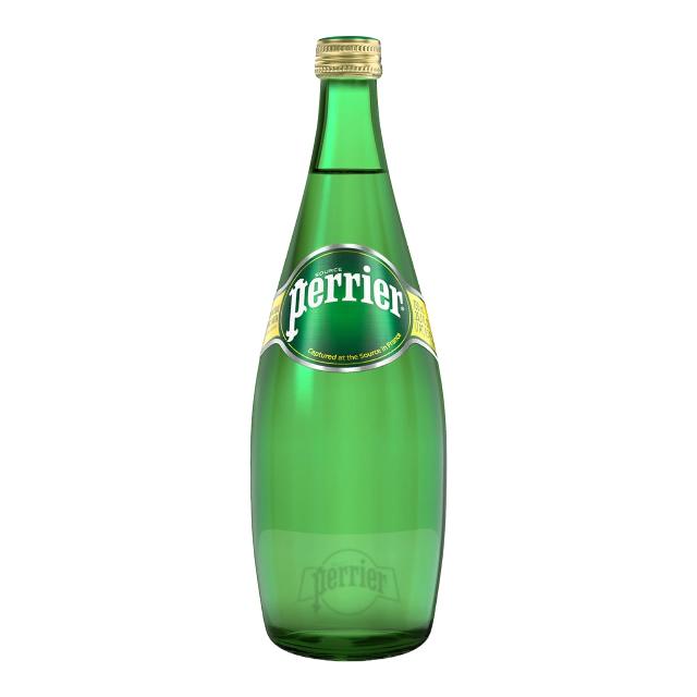 Perrier Minerální perlivá voda ve skle