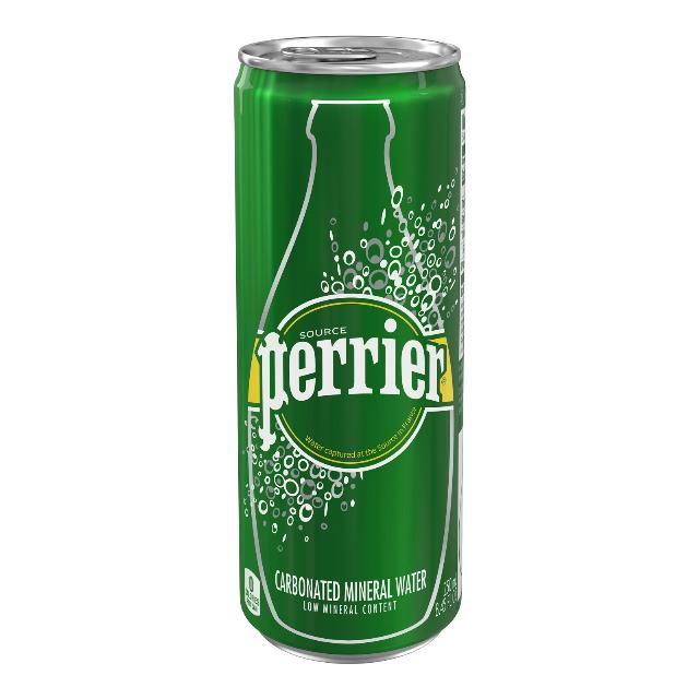 Perrier Minerální voda Slim can