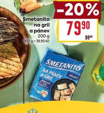 Smetanito na gril a pánev 200 g 