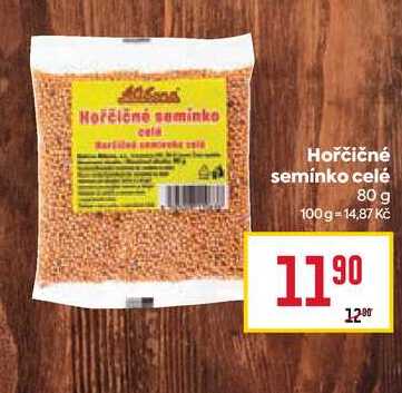 Hořčičné semínko celé 80 g
