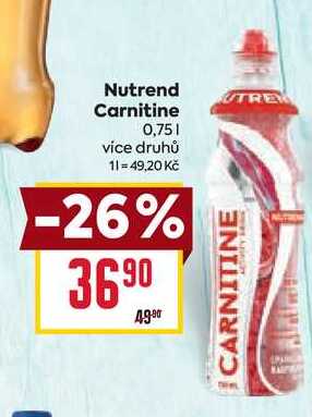 Nutrend Carnitine 0,75l