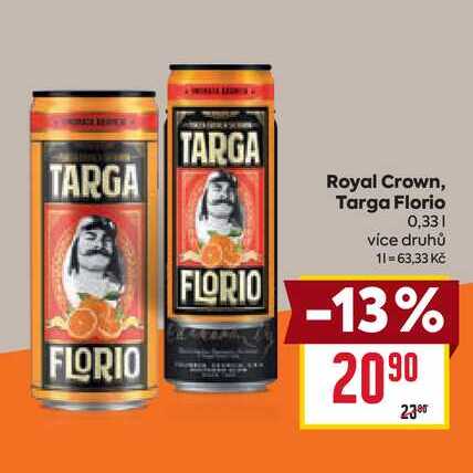 Royal Crown, Targa Florio 0,33l