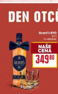 Grant's 8YO 0,7l