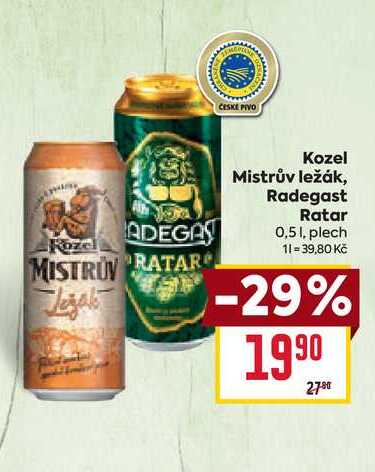 Radegast Ratar 0,51, plech 