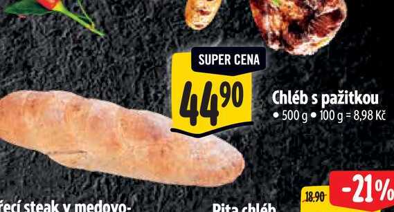  Chléb s pažitkou 500 g  