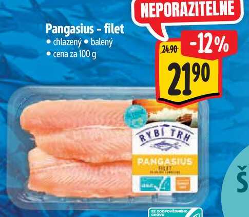 Pangasius - filet  100 g