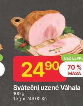 Sváteční uzené Váhala 100 g 