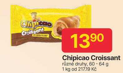 Chipicao Croissant různé druhy, 60-64 g 