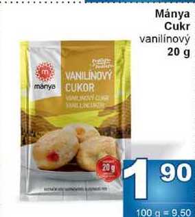 Mánya Cukr vanilínový 20 g