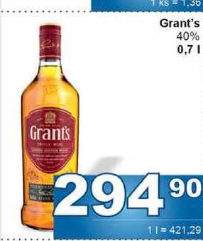 Grant's 40% 0,7l