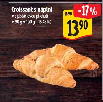 Croissant s náplní 90 g