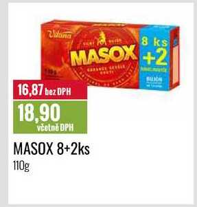 MASOX 8+2ks 110g 