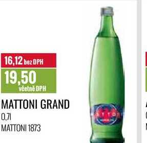 MATTONI GRAND 0,7l