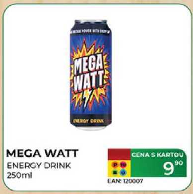 MEGA WATT ENERGY DRINK 250ml  