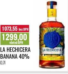 LA HECHICERA BANANA 40% 0,7l
