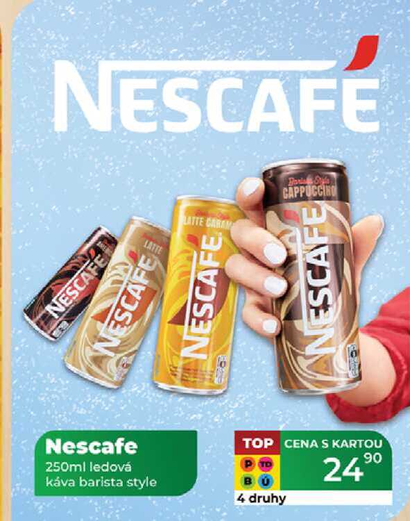 Nescafe 250ml ledová káva barista style 
