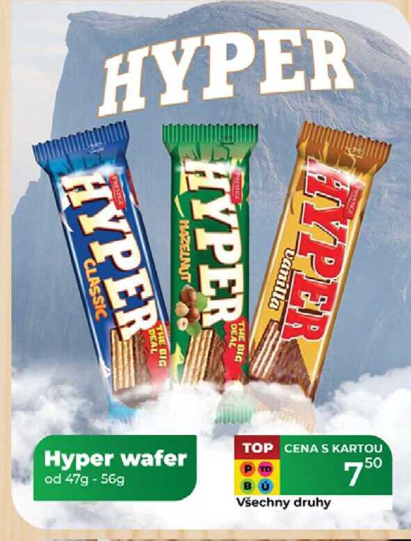 Hyper wafer od 47g - 56g 