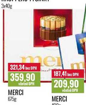 MERCI 675g
