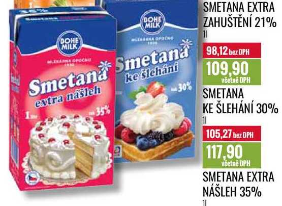 SMETANA EXTRA NÁŠLEH 35% 1l