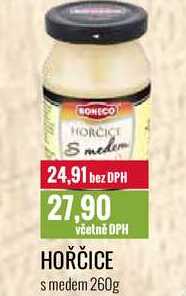 HOŘČICE s medem 260g 