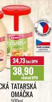 TATARSKÁ OMÁČKA 500ml 