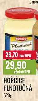 HOŘČICE PLNOTUČNÁ 520g 