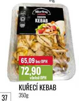 KUŘECÍ KEBAB 350g 
