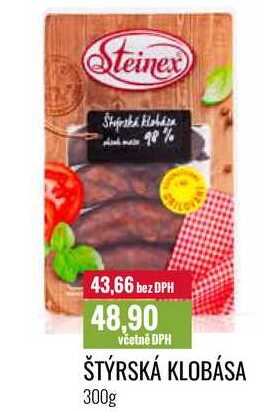 ŠTÝRSKÁ KLOBÁSA 300g 