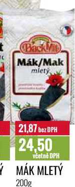 MÁK MLETÝ 200g 