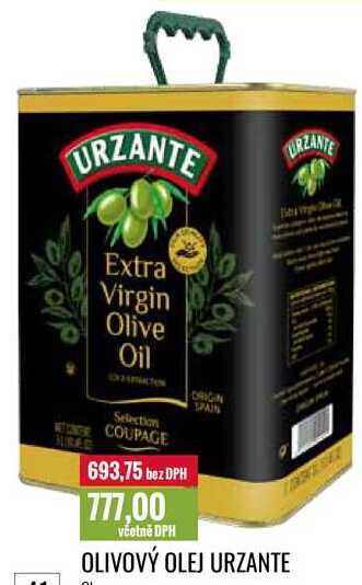 OLIVOVÝ OLEJ URZANTE 3l