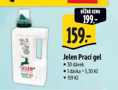   Jelen Prací gel 30 dávek  
