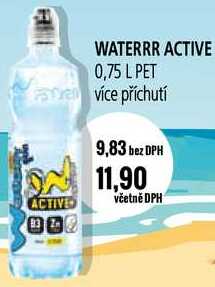 WATERRR ACTIVE 0,75l