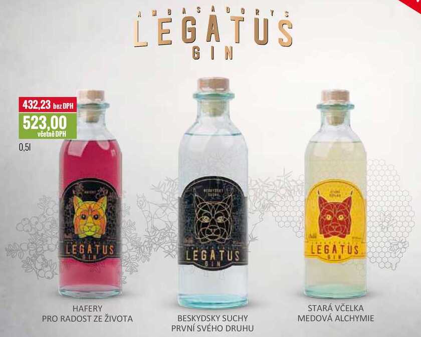 LEGATUS GIN 0,5l