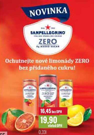SANPELLEGRINO ZERO 0,33l