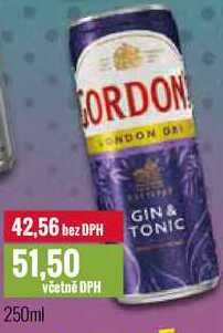 GORDON´S 250ml