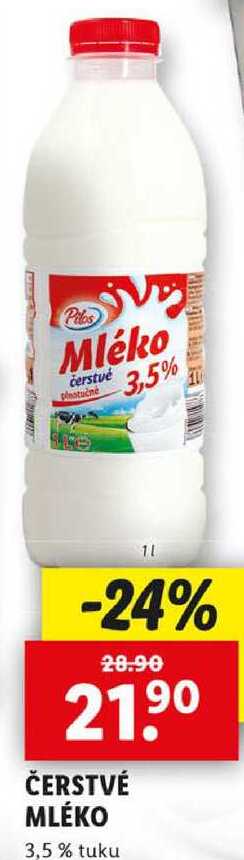 ČERSTVÉ MLÉKO, 1 l
