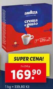 Lavazza crema e Gusto, 2x 250 g