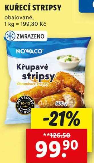 KUŘECÍ STRIPSY, 500 g