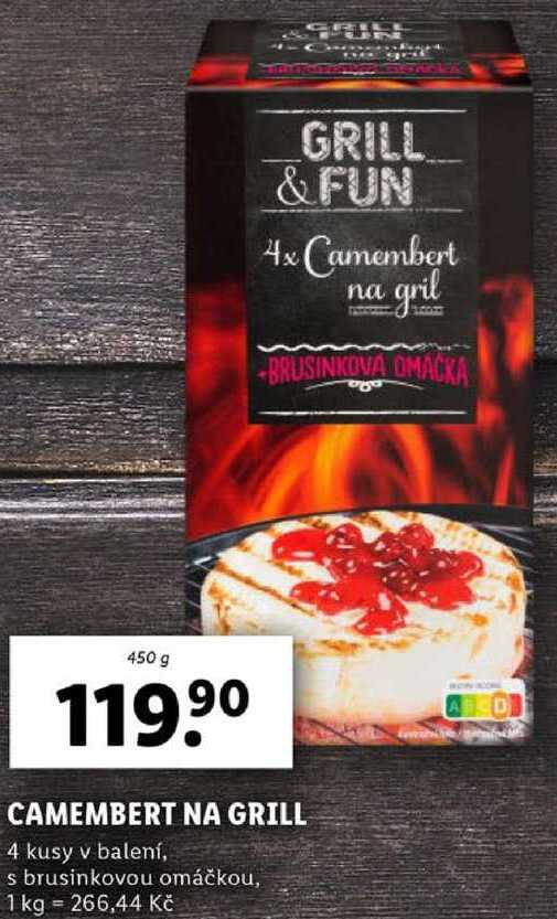 CAMEMBERT NA GRILL, 450 g