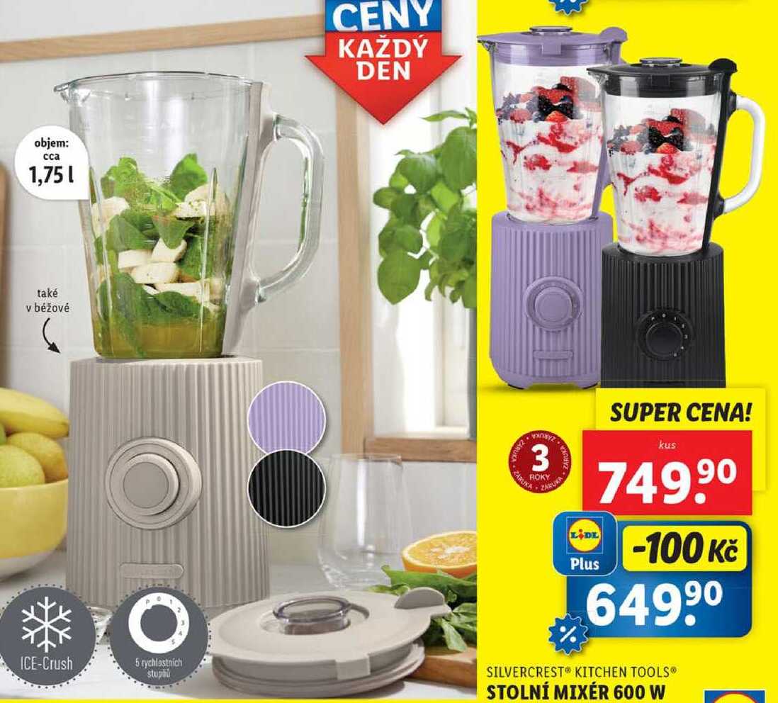 STOLNÍ MIXÉR 600 W 