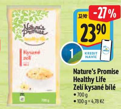 Nature's Promise Healthy Life Zelí kysané bílé, 700 g  