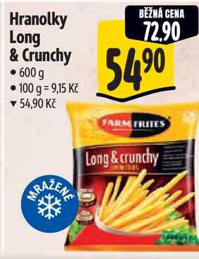 Hranolky Long & Crunchy, 600 g 