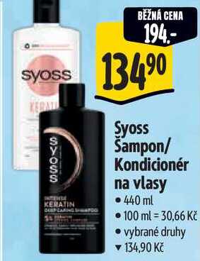 Syoss Šampon na vlasy, 440 ml  
